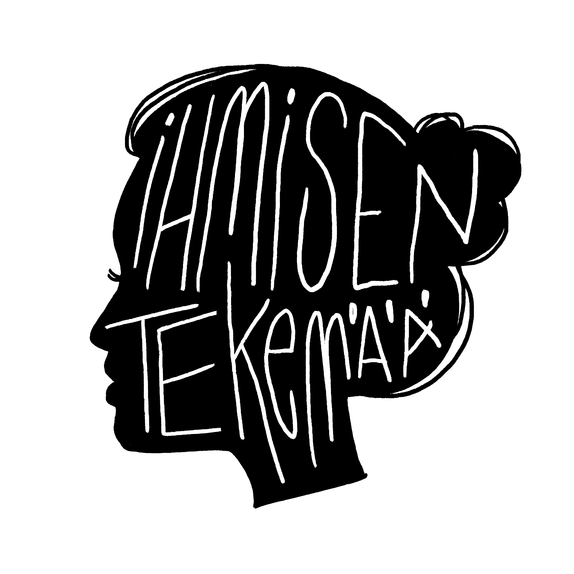 ihmisen tekemää – käsin piirretty